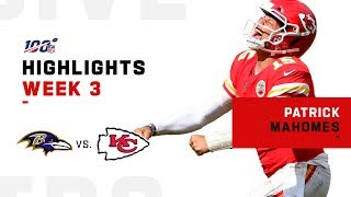 Patrick Mahomes' 374 YDs \& 3-TD Day! | NFL 2019 Highlights