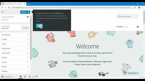 4  Installing Storefront Theme