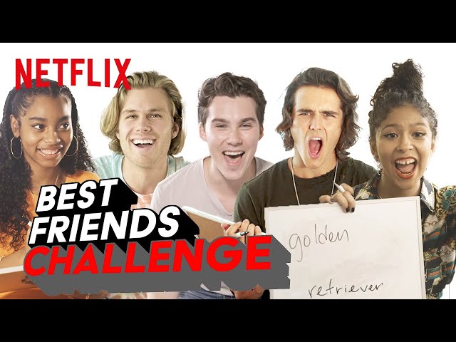 Best Friends Challenge | Julie and the Phantoms | Netflix After School class=