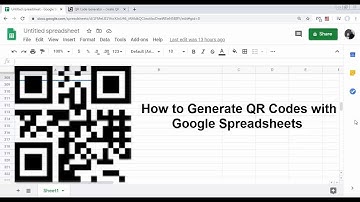 How to generate QR codes with Google Spreadsheets