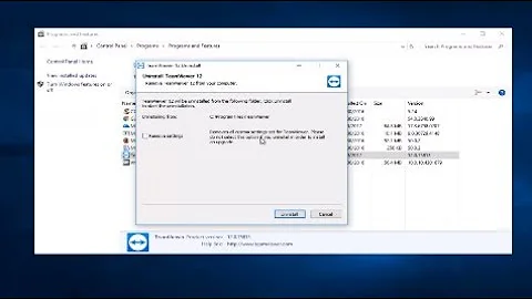 How do I permanently remove TeamViewer?