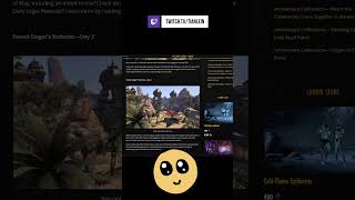 ESO Daily Login Rewards May 2024 - free House, 10 Crown Crates, pet, Seals of Endeavor