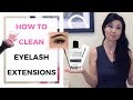 How to Clean your Eyelash Extensions