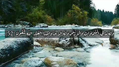 آيات 52-64 من سورة النحل بصوت القارئ عبدالرحمن مسعد - تلاوة رائعة