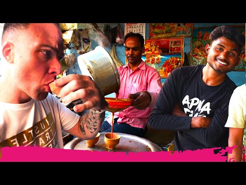 Drinking AMAZING Chai in Clay Cups - Traveling from Jorhat to Kolkata | Indian Travel Vlog