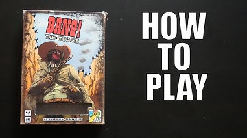 Hoe te spelen: Bang! Het dobbelspel