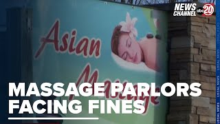 More Massage Parlors Are Facing Fines in Court