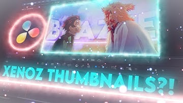 How to make thumbnails like Xenoz || Davinci Resolve 17