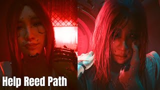 Cyberpunk 2077 Phantom Liberty  Help Reed ENDING  All Choices and Outcomes