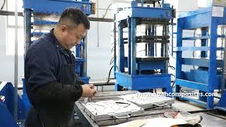 How Prepreg Compression Molding Is Changing Carbon Fiber Manufacturing | Noah Composites