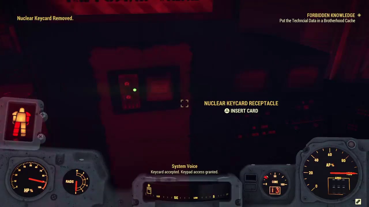 Fallout 76 (Launching a nuke solo)