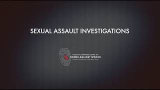Details TRAILER: Sexual Assault Investigations Roll Call Training News