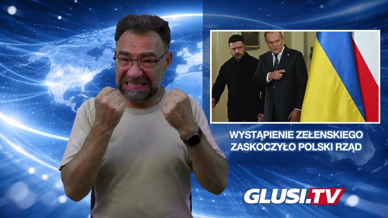 Wystąpienie Zełenskiego zaskoczyło polski rząd