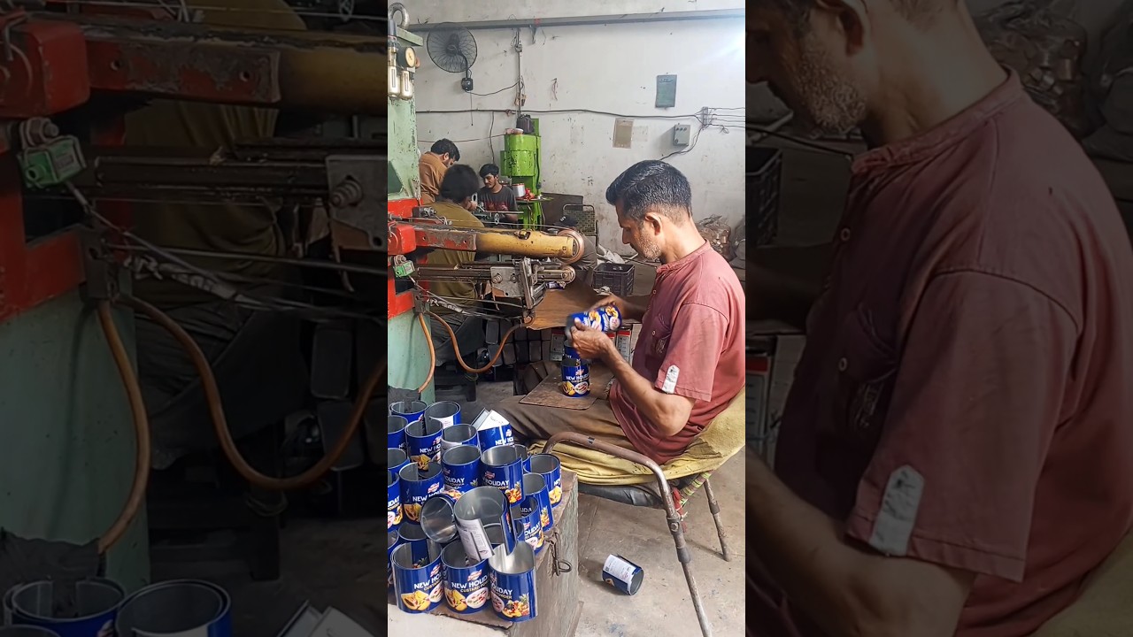 Process of Mass Production Manufacturing Process of Metal Tin cans