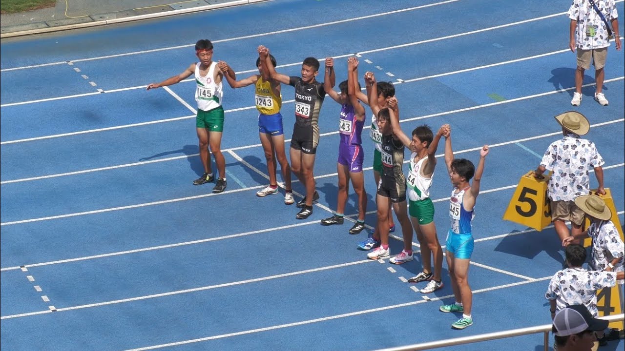 男子四種競技400m3組 関東中学2024 - YouTube