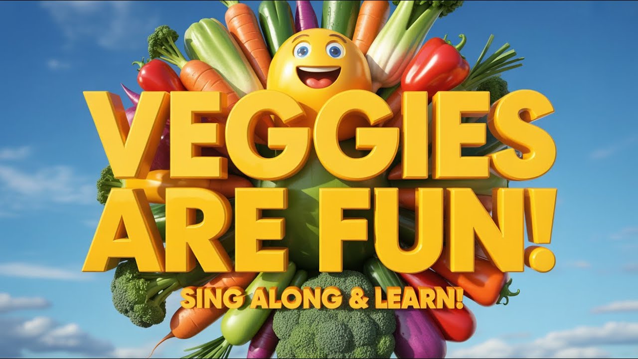 Vegetable Learning Songs | Kids Learn English with Fun Music and Healthy Foods