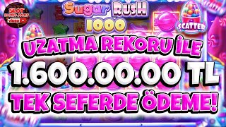 Sugar Rush 1000 Uzatma Rekoru Kirdik 160000000 Tl Tek De Efsane Ödeme Aldik 