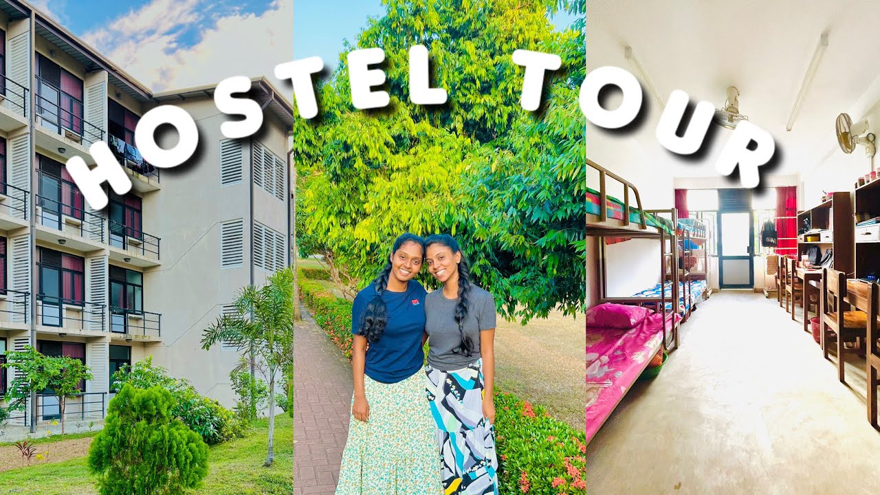 Hostel Tour + Room Tour 😃🏘️| අපේ hostel මොන වගේද කියලා බලමුද | Wayamba university of Sri Lanka