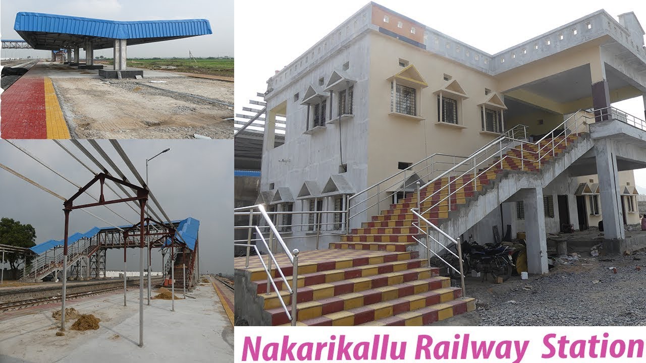 Nekarikallu Railway Station Status Nadikudi Srikalahasti New Line Indian Railways YouTube