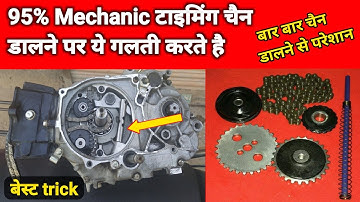 splendor timing chain sound problem // timing chain fitting // timing chain replacement // sound