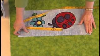 Making a Quilted Frog Pillowcase