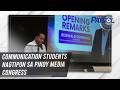 Communication students nagtipon sa Pinoy Media Congress | TV Patrol
