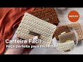 TUTORIAL CARTEIRA DE CROCHÊ | Passo a passo para Iniciantes | Rápida & Fácil