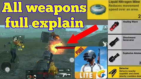 PUBG MOBILE LITE ZOMBIE MODE USE ALL WEAPONS FULL EXPLAIN | PUBG MOBILE LITE ZOMBIE MODE GAMEPLAY ?
