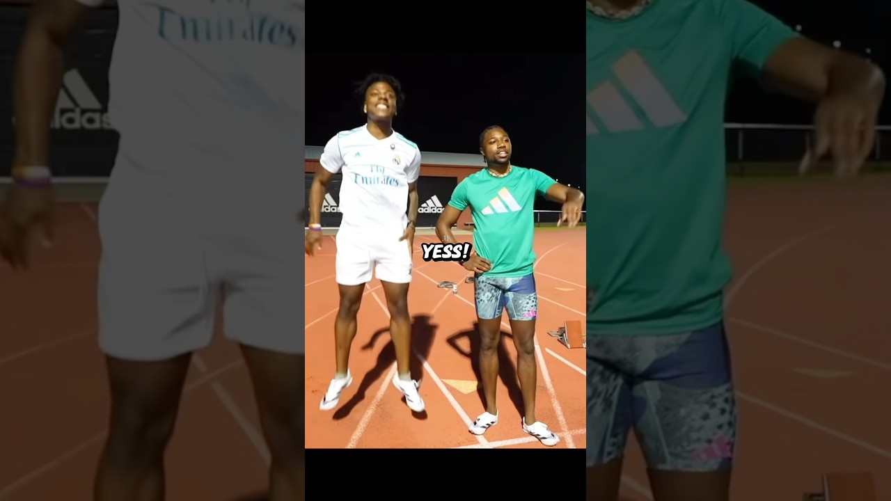 Speed RACES One Of The Fastest Humans In The World! 🔥😳 