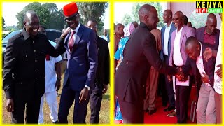 See how Bungoma Leaders welcomed Ruto today in Church at Kimilili
