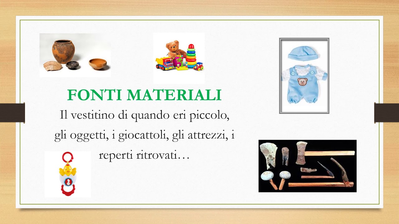 LE FONTI STORICHE YouTube