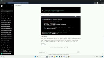 Python 3 Why would you use urlparse urlsplit