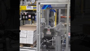 Pallet labelen met nietpistool - Codipack Group