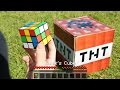 Minecraft in Real Life! How To Solve A Rubik's Cube! | RATE