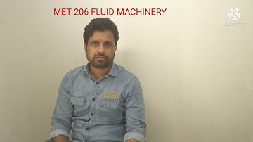 COMPRESSOR- MET206 FLUID MACHINERY- MODULE 4 - CLASS 1