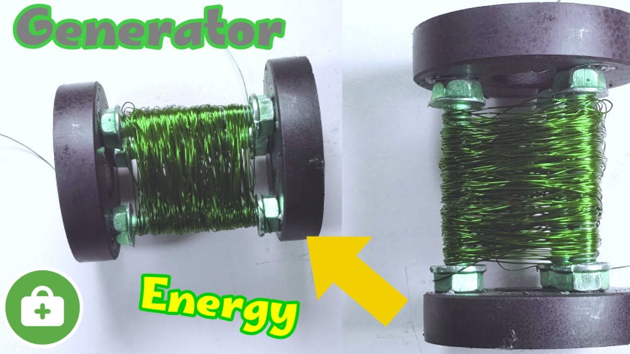 I Turn Copper Wire into 220V 4000W Electricity Energy Using 2 Big