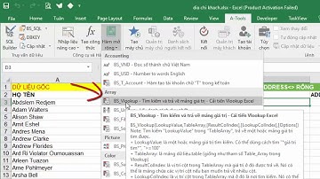 Hướng dẫn loc danh sách khách hàng theo quốc gia với hàm BS_VLOOKUP