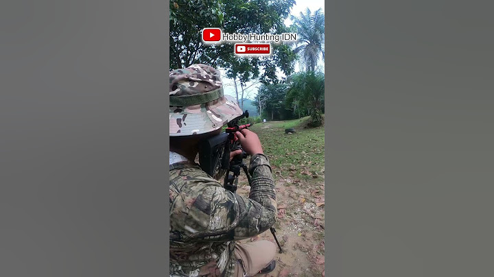 Tes akurasi Predator Tactical Full CNC. nantikan video full nya #berburu #sniper #telescope