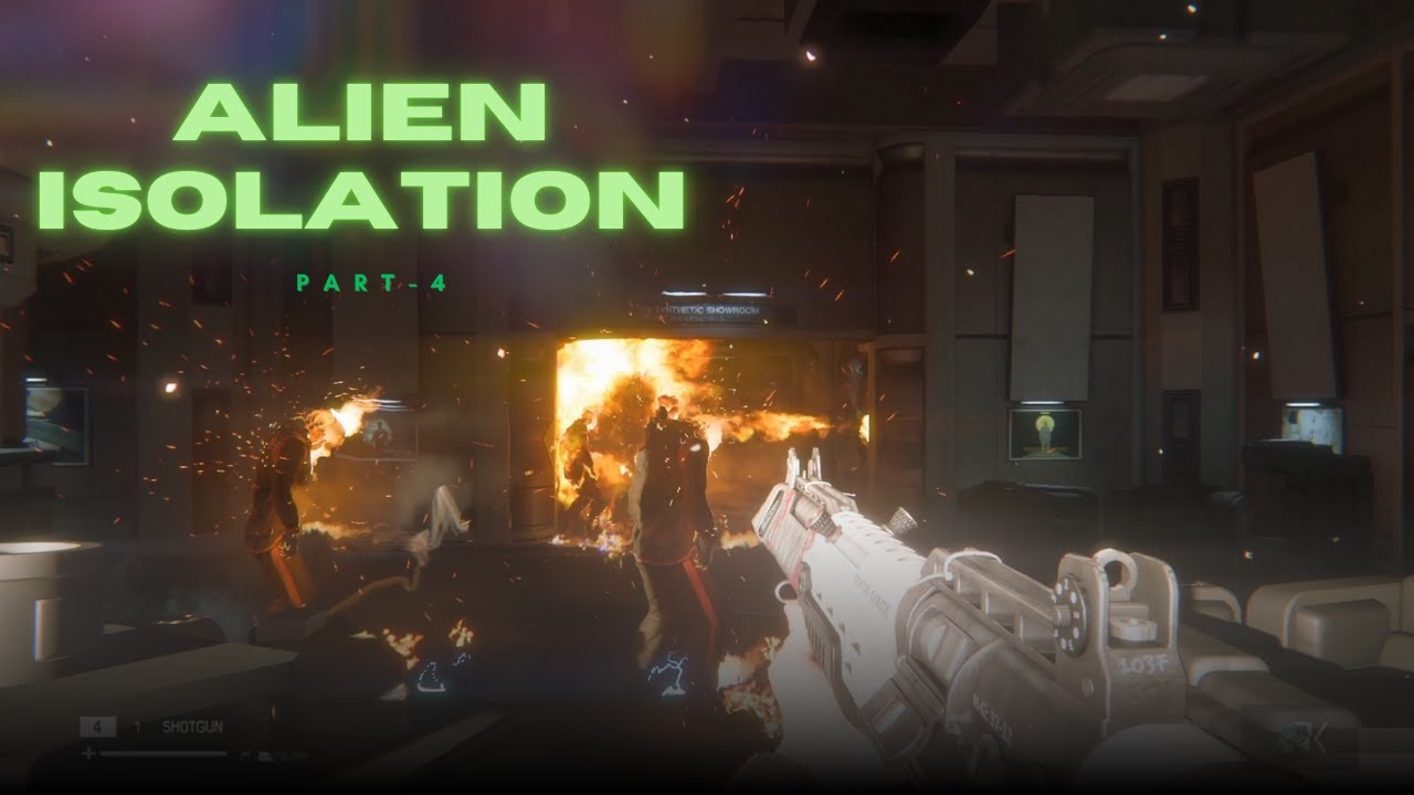 ROBOTS KA AATANK PHIRSE | ALIEN ISOLATION PART 4 #alienisolation # ...