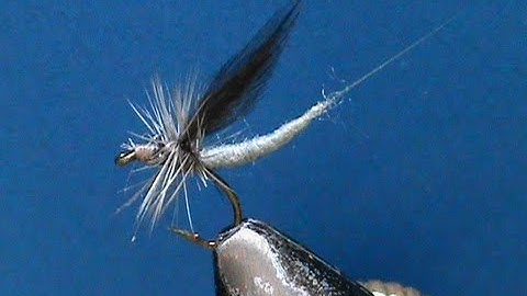 Fly Tying an Extended Body Blue Dun with Jim Misiura