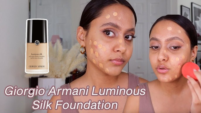 Giorgio Armani Luminous Silk Foundation Review + Demo 