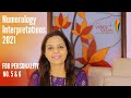 NUMEROLOGY INTERPRETATIONS 2021 | Personality No. 5 & 6 | Numerologist Vandana Kaur Rehsi