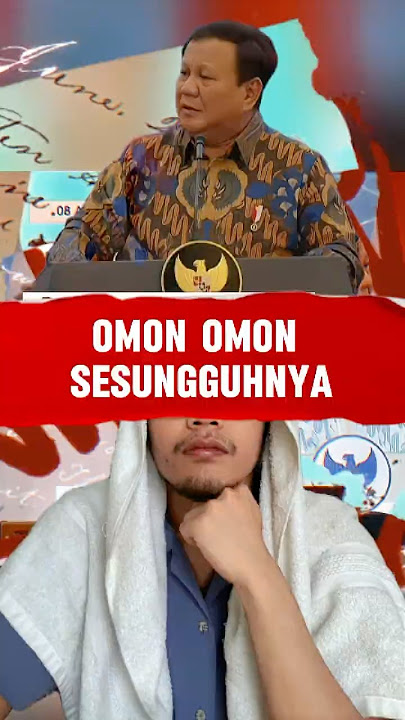 dagelan omon omon prabowo #dialectique #dialektika #prabowo #omonomon #dagelan