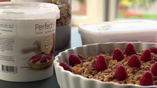 Crumble Cake Med Hindbær