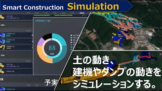 Smart Construction Simulation（施工計画・機労材シミュレーション）