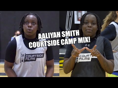 5-STAR PG Aaliyah Smith Courtside Camp Highlights! SWAGGIEST Player in Girls Basketball!!