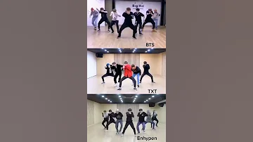 hypes artists in perfect sync 💜💜💜🔥🤟 #hype 🔥#bts #txt #enhypen