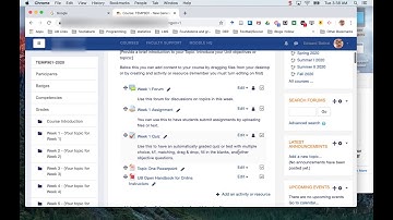 Uploading files to Moodle