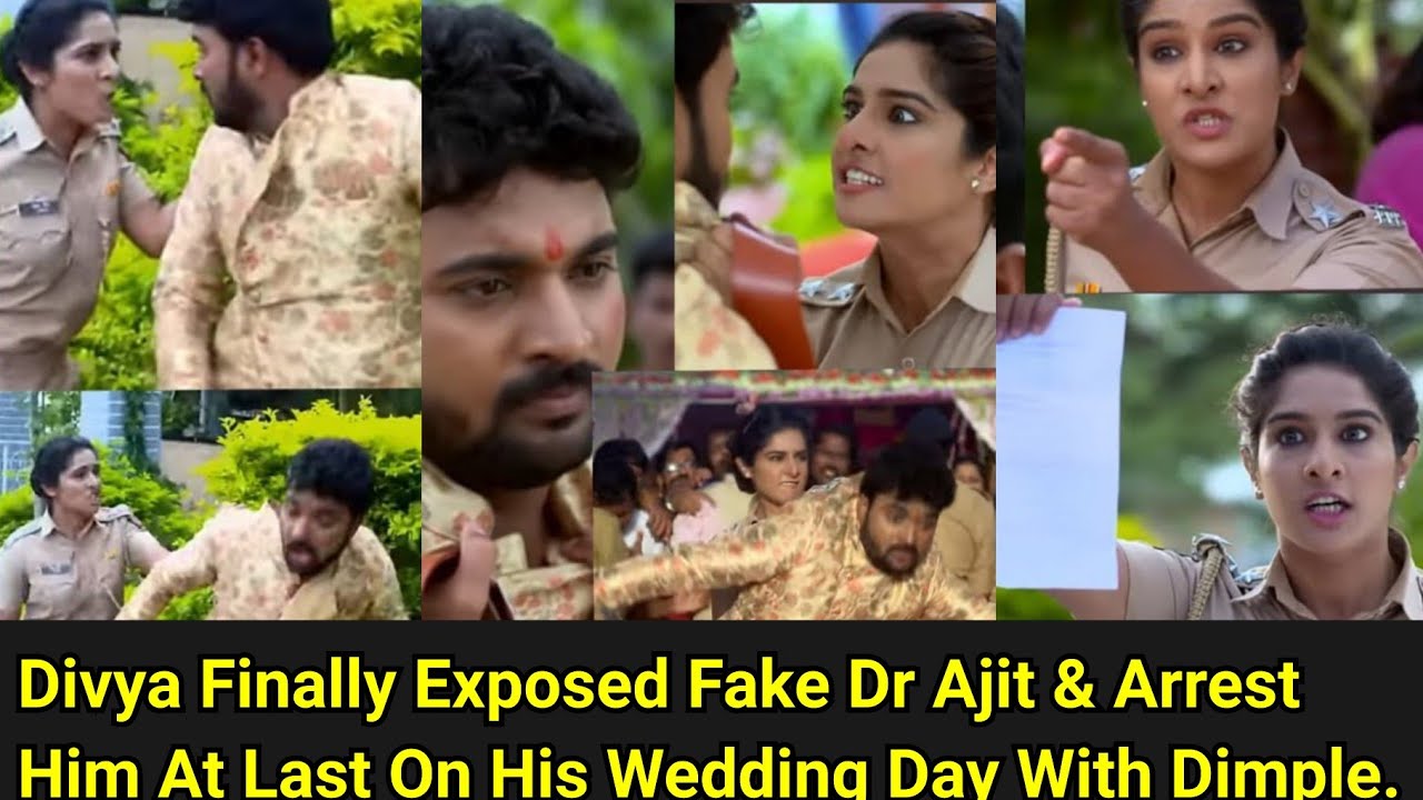 Скрытые намерения Zeeworld|Дивья наконец-то разоблачила фальшивого доктора Аджита и арестовала ег...