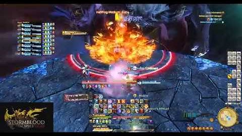 [FFXIV - Stormblood] NeoExdeath (Deltascape V4.0) Kill | Ninja PoV